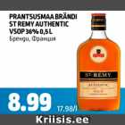 PRANTSUSMAA BRÄNDI ST REMY AUTHENTIC VSOP