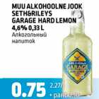 MUU ALKOHOOLNE JOOK SET&RILEYS GARAGE HARD LEMON