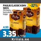 PAULIG CLASSIC KOHV 500 G