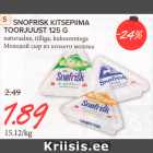 Allahindlus - SNOFRISK KITSEPIIMA TOORJUUST 125 G