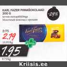 KARL FAZER PIIMAŠOKOLAAD 200 G