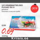 Allahindlus - VICI KRABIMAITSELISED PULGAD 150 G