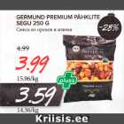 Allahindlus - GERMUND PREMIUM PÄHKLITE SEGU 250 G