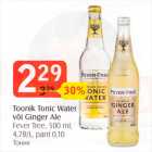 Allahindlus - Toonik Tonic Water või Ginger Ale