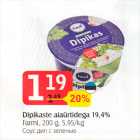 Dipikaste aiaürtidega 19,4%