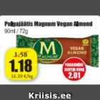 Allahindlus - Pulgajäätis Magnum Vegan Almond