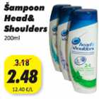 Allahindlus - šampoon Head & Shoulders