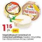 Allahindlus - Valgehallitusjuust Camembert või
Camembert pähklitega