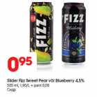 Allahindlus - Siider Fizz Sweet Pear või Blueberry