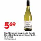 Allahindlus - Uus-Meremaa lauavein La Conda
Maori Bay Sauvignon Blanc