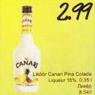 Allahindlus - Liköör Canari Pina Colada Ligueur 