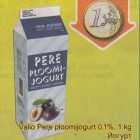 Valio Pere ploomijogurt 0,1%, 1 kg