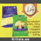 Allahindlus - Saaremaa viilutatud juust 24%, 150 g