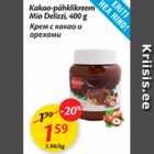 Allahindlus - Kakao-pähklikreem Mio Delizzi, 400 g