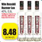 Allahindlus - Viin Russkii razmer Lux