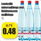 Allahindlus - Looduslik mineraalidega vesi Häädemeeste mullidega 1 l