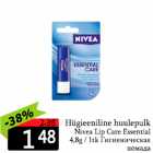 Hügieeniline huulepulk Nivea Lip Care Essential 4,8 g