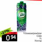 Viinamarjanektar Cido 1 L