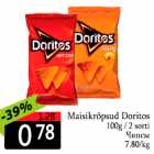 Maisikrõpsud Doritos