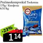 Pralineekompvekid Teekonna 175 g