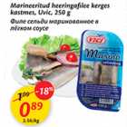 Allahindlus - Marineeritud heeringafilee kerges kastmes, Uvic, 250 g