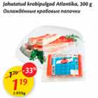 Allahindlus - Jahutatud krabipulgad Atlantika, 300 g