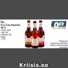 Õlu
A.Le Coq Imperial,
40 cl