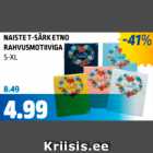 NAISTET-SÄRKETNO RAHVUSMOTIIVIGA