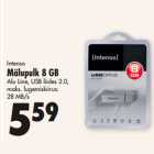 Allahindlus - Intenso
Mälupulk 8 GB 