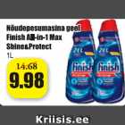 Allahindlus - Nõudepesumasina geel Finish All-in-1 Max Shine & Protect 1 l