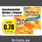 Allahindlus - Koorekompvekid Werther´s Original