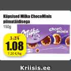 Allahindlus - Küpsised Milka ChocoMinis piimatäidisega 150 g