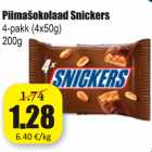 Allahindlus - Piimašokolaad Snickers