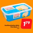 Allahindlus - Vanillimaitseline jäätis
Rimi Basic, 1 l