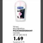 Allahindlus - Nivea Black&White Pulkdeodorant 