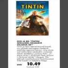 Allahindlus - DVD JA BR:"TINTINI SEIKLUSED:ÜKSSARVE SALADUS 3D"