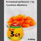 Kuivatatud aprikoosid, 1 kg