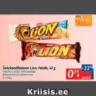 Allahindlus - Šokolaadibatoon Lion, Nestle, 42 g