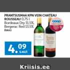 PRANTSUSMAA KPN VEIN CHATEAU ROUSSEAU 0,75 L