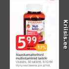 Allahindlus - Maasikamaitselised multivitamiinid lastele