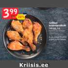 Grillitud broileripoolkoib Tallegg, kg