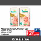 Mähkmed - Mähkmed Pampers, Premium care 