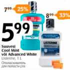 Allahindlus - Suuvesi Cool Mint või Advanced White