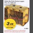 Allahindlus - Hele õlu Puls Extra Lager