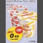 Allahindlus - Jogurt Mumuu, Tere