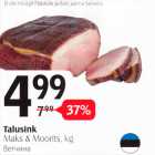 Talusink Maks & Moorits, kg