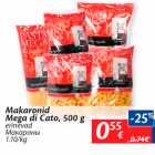 Allahindlus - Makaronid Mega di Cato, 500 g