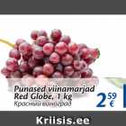 Allahindlus - Punased viinamarjad Red Globe, 1 kg