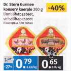 Allahindlus - Dr. Stern Gurmee 
konserv koerale 
300 g