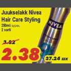 Allahindlus - Juukselakk Nivea Hair Care Styling